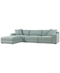 Mayela 3-Pc. Fabric Chaise Sectional, Exclusively at Macy's