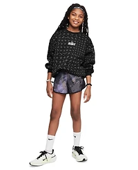 Nike Big Girls Printed Tempo Dri-fit 3" Shorts