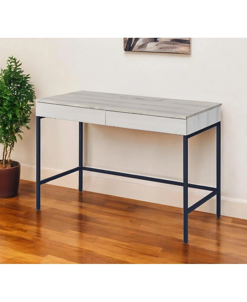 Elegant Writing Desk with Two Drawers – Practical Storage Solution