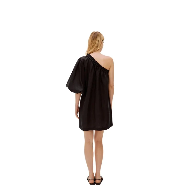 Labeca London Women's Florence Linen One Sleeve Dress