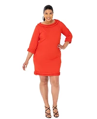 Dai Moda Plus Size Keenya Dress