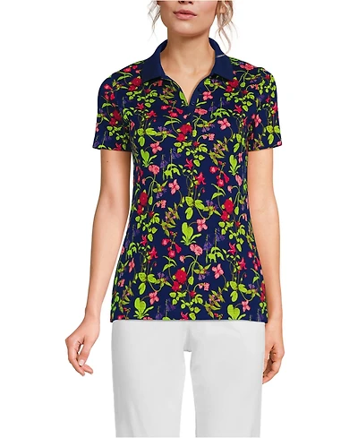 Lands' End Women's Tall Supima Cotton Polo Shirt