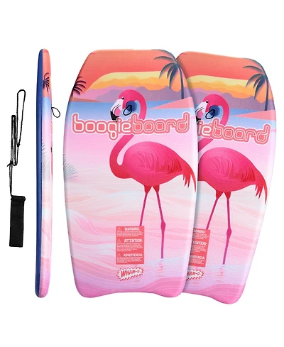 33" Body Board Lightweight with Wrist Leash Fiberclad Cover Phuzion Core