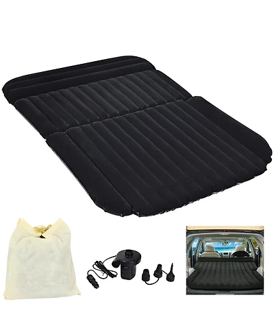 Inflatable Suv Air Backseat Mattress Travel Pad with Pump Camping
