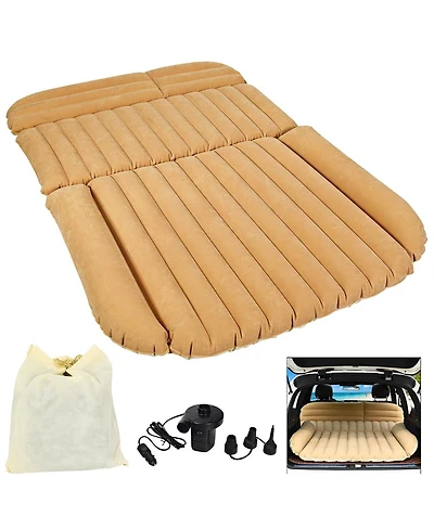Inflatable Suv Air Backseat Mattress Travel Pad with Pump Camping
