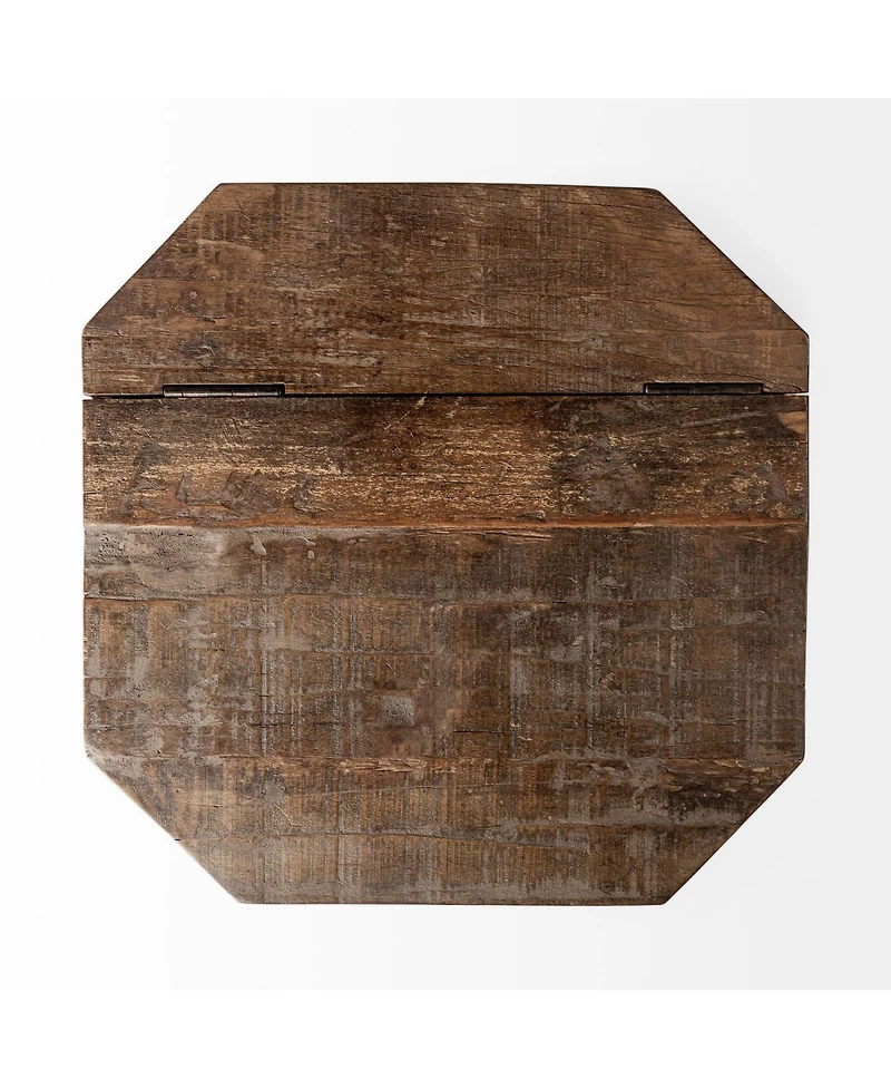 Solid Wood Accent Table – Perfect for Living Room or Nightstand Use