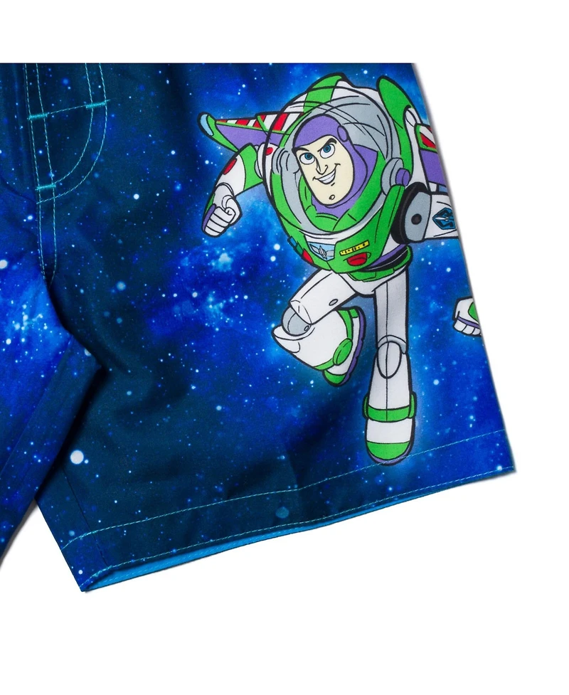 Toy Story Baby Boys Pullover Rash Guard and Swim Trunks Outfit Set