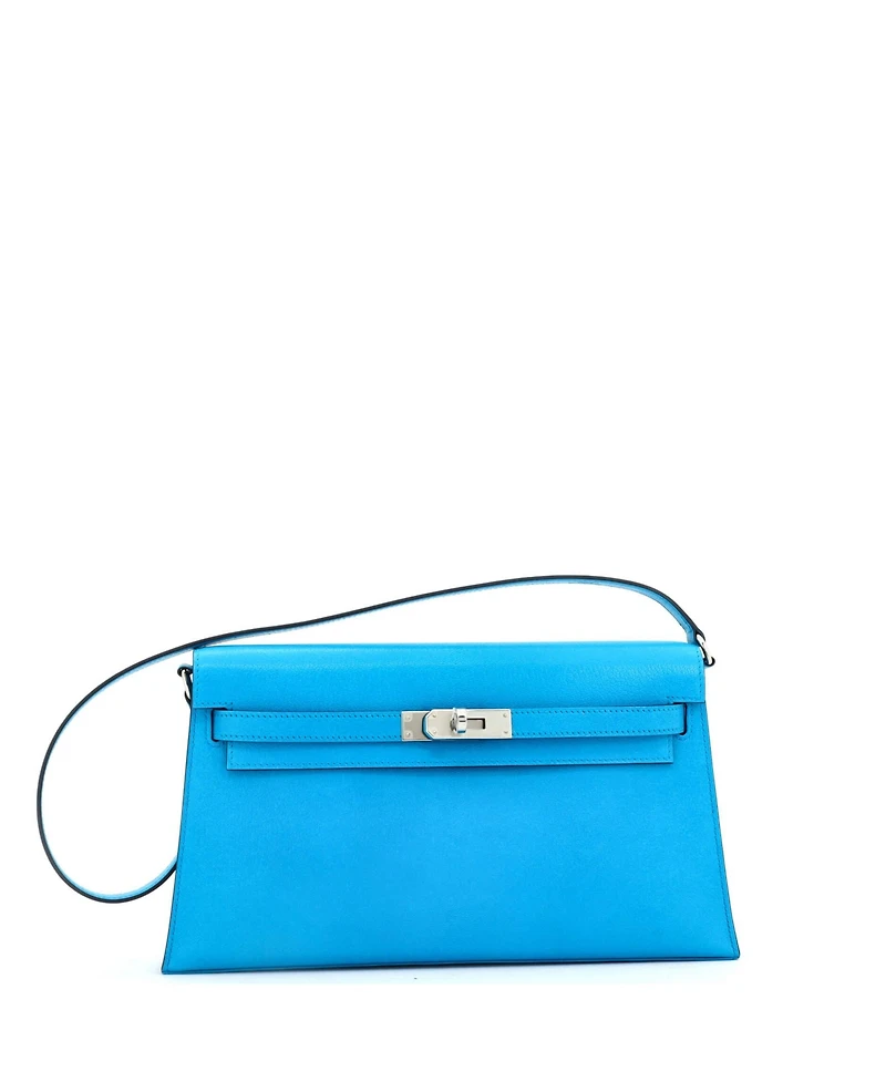 Pre-Owned Hermes Kelly Elan Shoulder Bag Chevre Chamkila