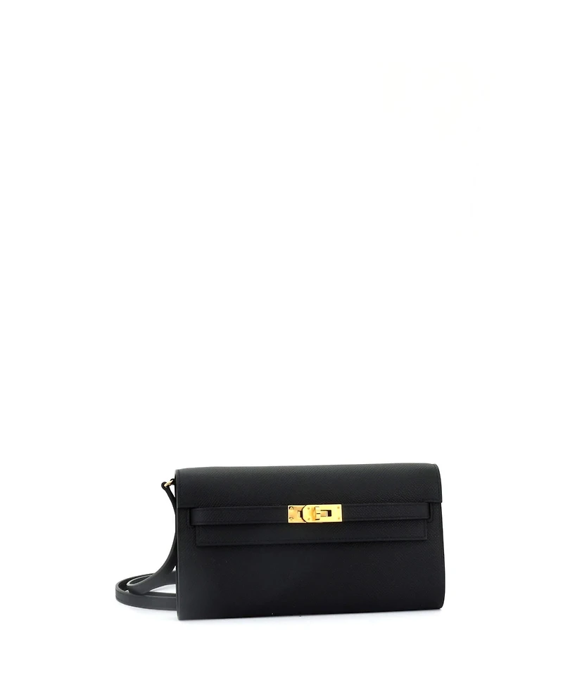 Pre-Owned Hermes Kelly To Go Wallet Epsom