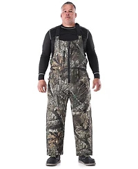 RefrigiWear Realtree Apx Camo Insulated Softshell Bib Overalls - Big & Tall