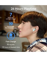 Edifier X1 Lite True Wireless Earbuds, Bluetooth 5.4 Earphones for Clear Calls, IP54 Sweat Resistant Fast Charging