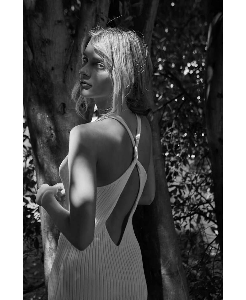Crescent Women's Marla Rib Knit Maxi Dress