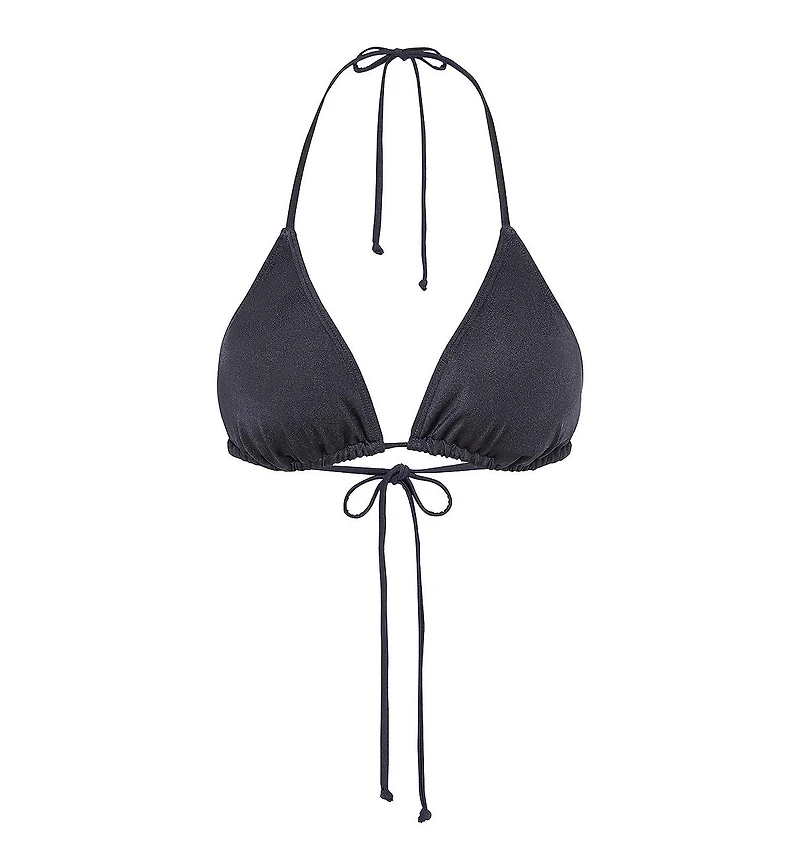 Lscn by Lascana Women's Shimmer Triangle Bikini Swimsuit Top Bra Sizing