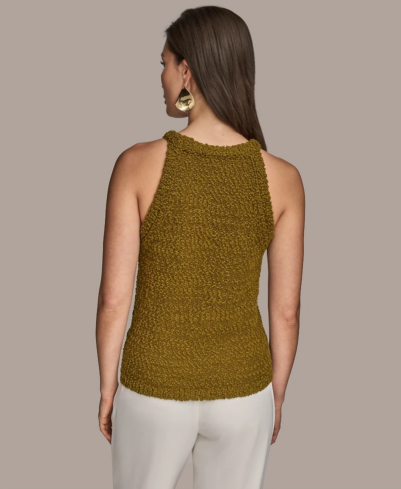 Donna Karan New York Women's Textured Knit Sleeveless Top