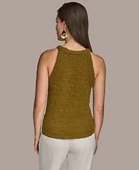 Donna Karan New York Women's Textured Knit Sleeveless Top
