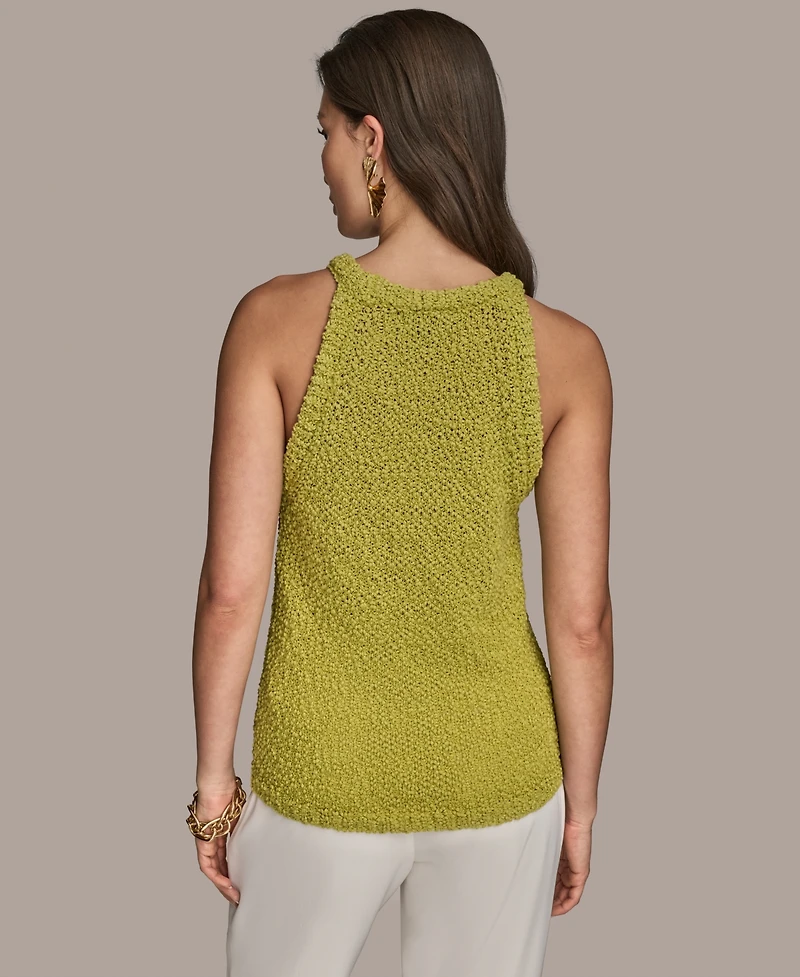Donna Karan New York Women's Textured Knit Sleeveless Top