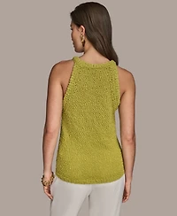Donna Karan New York Women's Textured Knit Sleeveless Top
