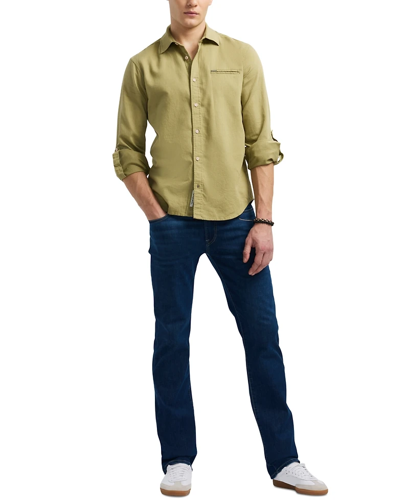 Men's Simbio Long Sleeve Button-Front Shirt
