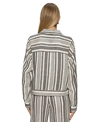 Sanctuary Women's Shoreside Cotton Button-Front Jacket