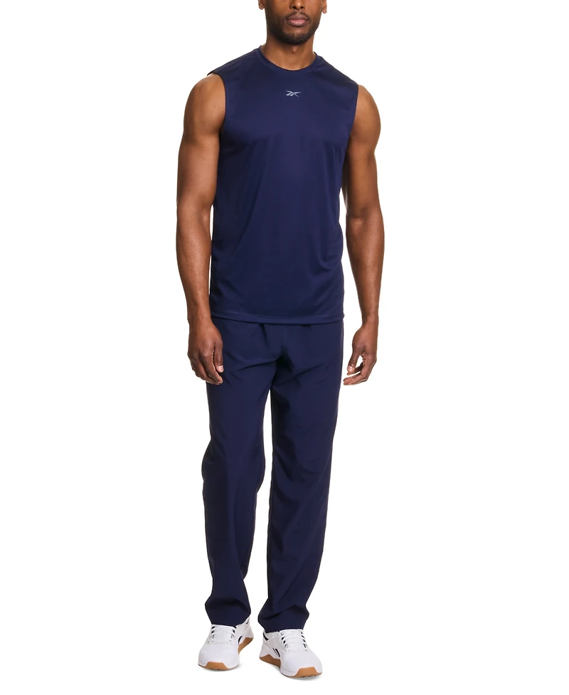 Reebok Men's Sleeveless Logo Tech Tank Top