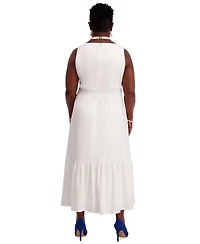 Kasper Women's Tiered Midi Dress, Regular & Plus Sizes