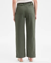 On 34th Women's Braided-Trim Cargo Pants, Exclusively at Macy's