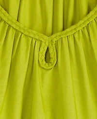 On 34th Women's Elbow Sleeve Braided-Trim Top, Exclusively at Macy's