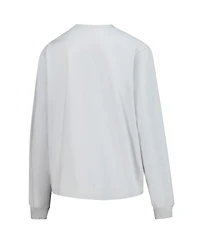 Nike Women's Gray LA28 Summer Olympics Boxy Long Sleeve T-Shirt