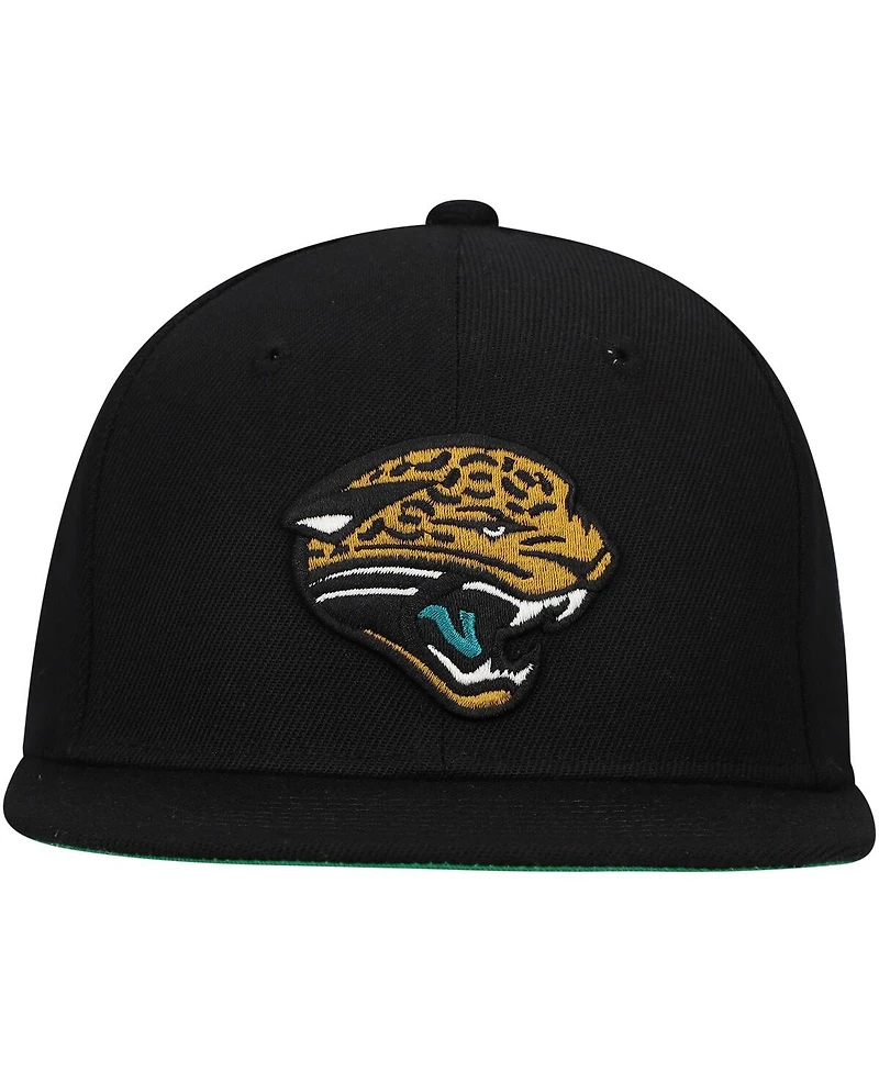 Mitchell & Ness Big Boys and Girls Black Jacksonville Jaguars Gridiron Classics Ground Snapback Hat