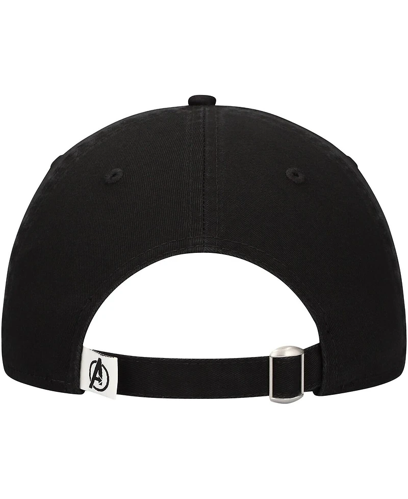 New Era Women's Black The Avengers 9TWENTY Adjustable Hat