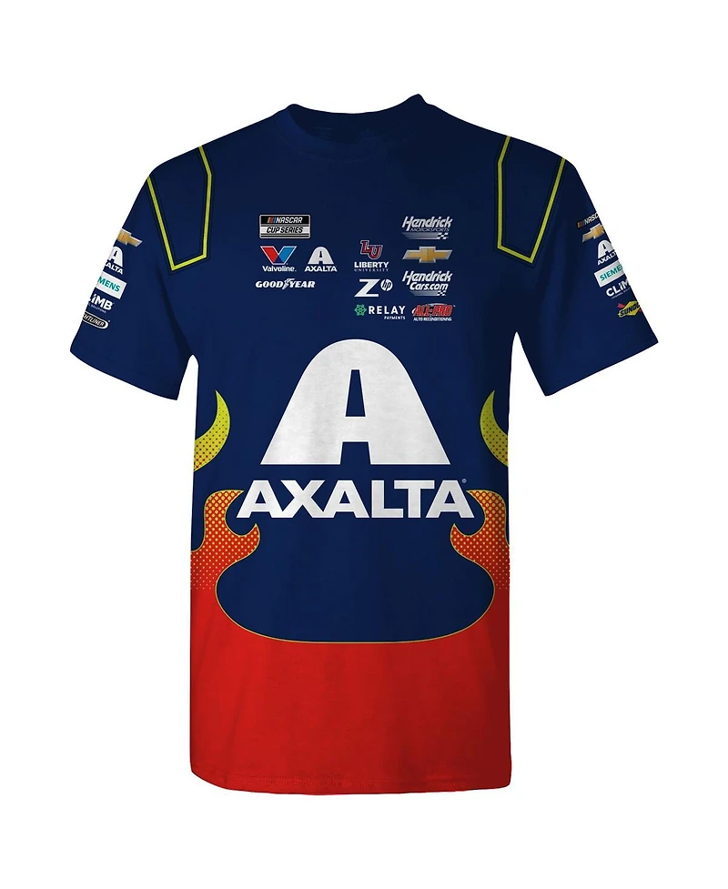 Hendrick Motorsports Team Collection Men's Blue William Byron Axalta Uniform T-Shirt