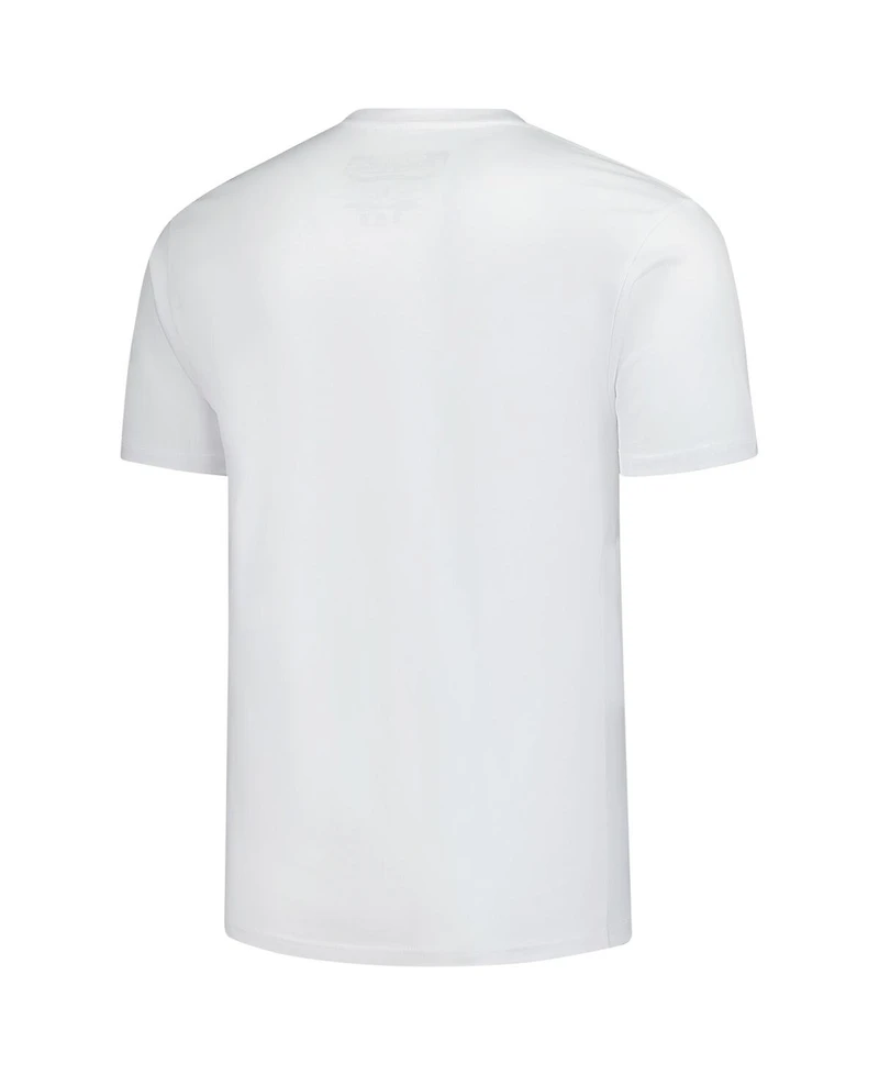 Mitchell & Ness Men's Vince Carter White Toronto Raptors Hardwood Classics Chalked Up T-Shirt