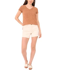 Vince Camuto Women's Short-Sleeve Knit Top