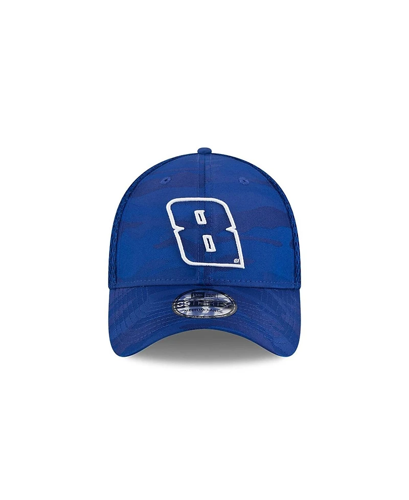 New Era Men's Blue Kyle Busch Camo 39THIRTY Flex Hat