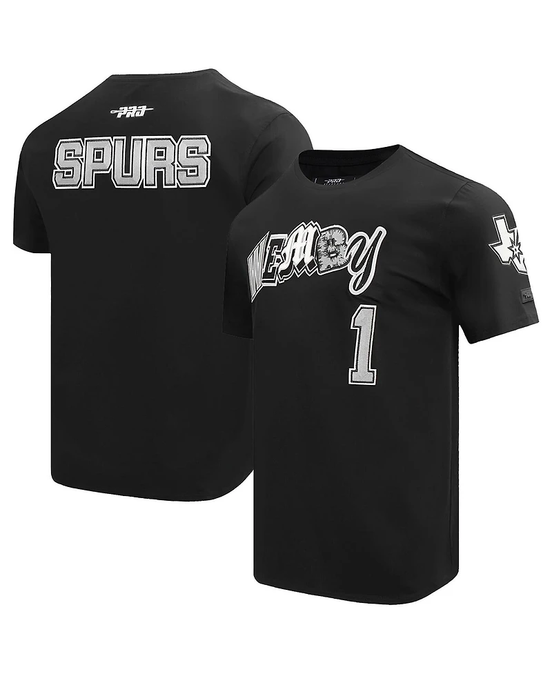 Pro Standard Men's Victor Wembanyama Black San Antonio Spurs City Ransom T-Shirt