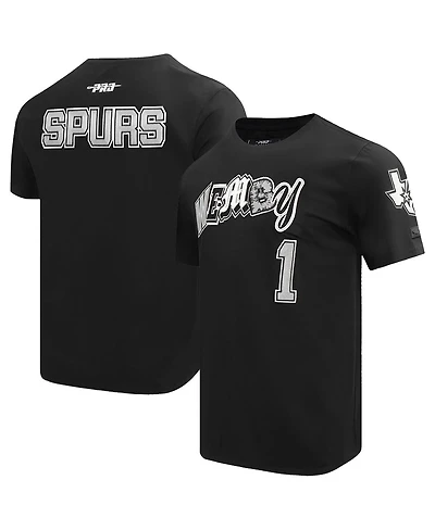 Pro Standard Men's Victor Wembanyama Black San Antonio Spurs City Ransom T-Shirt