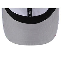 New Era Men's Light Blue/Gray San Antonio Spurs Adventure Aloha Pattern 9SEVENTY Stretch Snap Hat