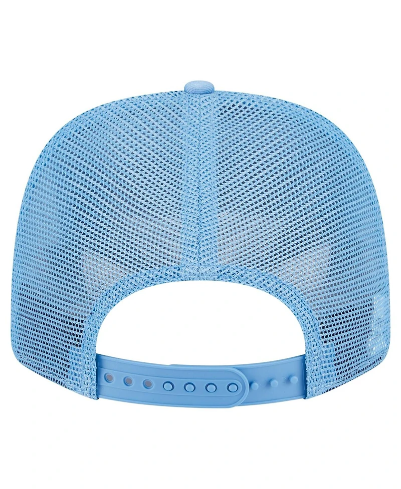 New Era Men's Carolina Blue North Carolina Tar Heels Primary 9SEVENTY Trucker Stretch-Snap Hat