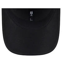 New Era Big Boys and Girls Black Chicago White Sox Player Replica 9FORTY Adjustable Hat