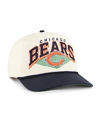 '47 Brand Men's Cream Chicago Bears Pomona Rope Adjustable Hitch Hat