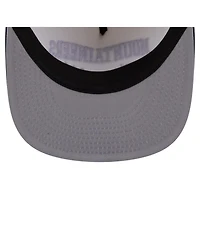 New Era Men's White West Virginia Mountaineers Collegiate 9FIFTY A-Frame Snapback Hat