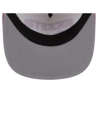 New Era Men's White Ohio State Buckeyes Collegiate 9FIFTY A-Frame Snapback Hat