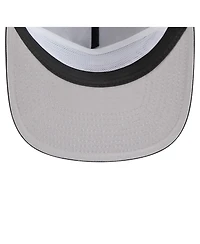 New Era Men's Black Arizona Diamondbacks Retro Satin Script Golfer Adjustable Hat