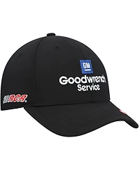 Checkered Flag Sports Men's Black Dale Earnhardt Goodwrench Legend Adjustable Hat