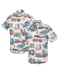 Reyn Spooner Men's White 151st Kentucky Derby Button-Up Shirt