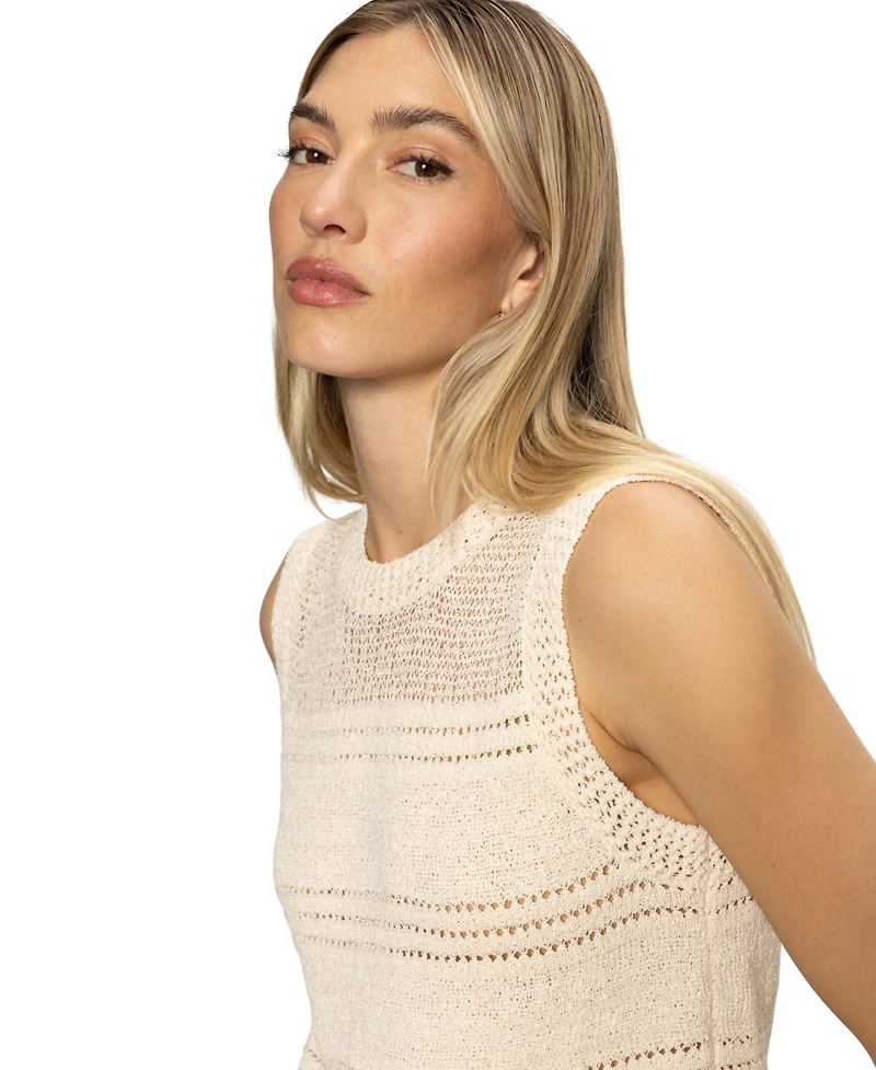 Sanctuary Women's Waves Of Summer Sleeveless Sweater