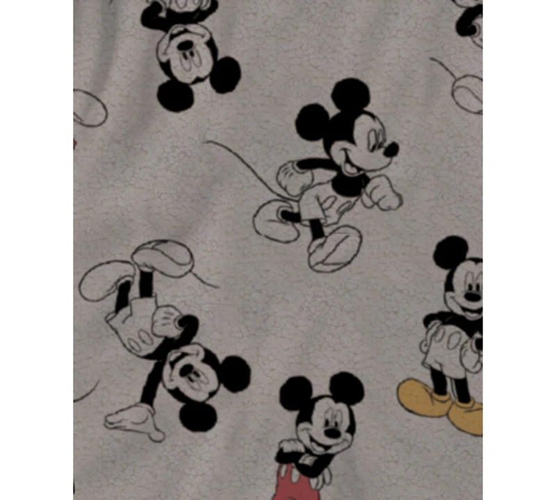 Disney Baby Boys Mickey Mouse Fleece Hooded Coverall