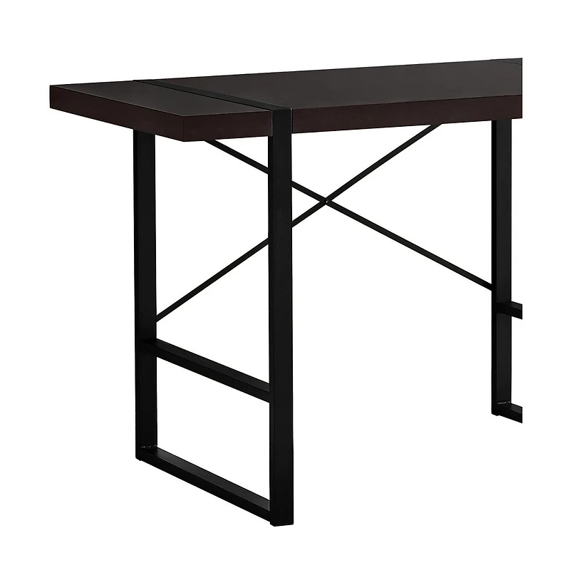 Modern 24" Writing Desk for Home Office Space-Saving Computer Table Design