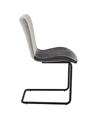 Pair of Metro Mix Cantilever Chairs for Contemporary Dining Room Seating