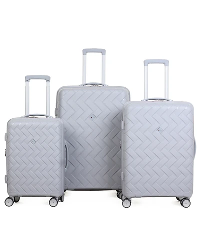 Solite Delaney 3-Piece Expandable Spinner Luggage Set